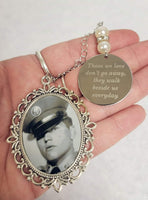 Photo Bouquet Charm for Wedding - Memorial Charm
