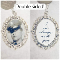 Photo Bouquet Charm for Wedding - Memorial Charm