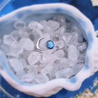 Moon Cremation Ring