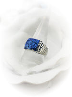 Men's Cremation Ring Made with Ashes