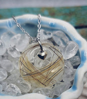 Horse Hair Memorial Necklace