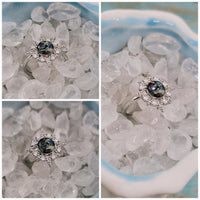 Starburst Cremation Ring