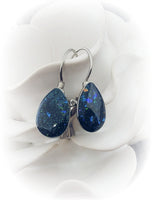 Cremation, Hair, or Breast Milk Drop Earrings Made With Ashes