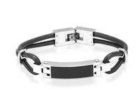 SALE- Leather Cremation Bracelet