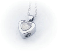 Tiny Heart Cremation Locket