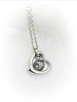 Heart Cremation Necklace