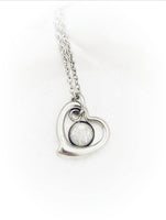 Heart Cremation Necklace