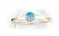 Beach Cremation Bracelet Made with your loved one's actual ashes