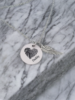 Heart Fingerprint Necklace