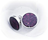 Actual Flower Cufflinks
