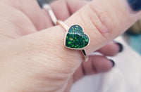 Heart Cremation Ring