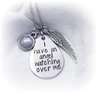I have an angel Cremation Necklace - Made with Ashes