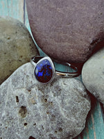 Stainless Steel Teardrop Cremation Ring