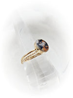 10mm Stone Cremation Ring Stacking Ring Set