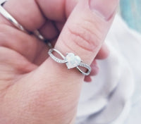 Heart Cremation Ring