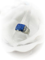 Men's Cremation Ring Made with Ashes