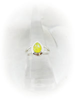 Sterling Silver Teardrop Cremation Ring