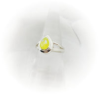 Sterling Silver Teardrop Cremation Ring