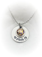 Personalized Cremation Necklace