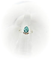 Sterling Silver Teardrop Cremation Ring