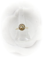 10mm Twisted Band Gold Filled Cremation Ring