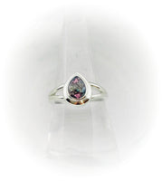 Sterling Silver Teardrop Cremation Ring