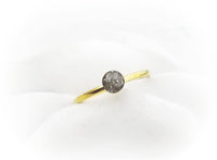 14k Gold Plated 4mm Cremation Ring