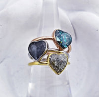 Heart Cremation Ring
