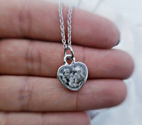 Heart Cremation Necklace