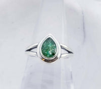 Sterling Silver Teardrop Cremation Ring