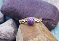 14k 6mm Gold Filled or Sterling Silver Celtic Design Cremation Ring