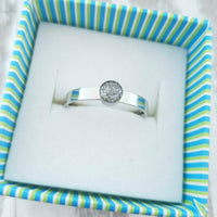 4mm Wide Band Birthstone Cremation Ring