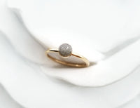 14k Rose Gold or Gold Filled 4mm Cremation Ring
