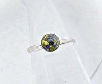 Actual Flower Ring 6mm Sterling Silver,  Rose Gold,  or Gold