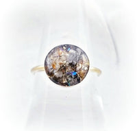 10mm Gold or Rose Gold Filled Cremation Ring