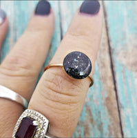 10mm Gold or Rose Gold Filled Cremation Ring