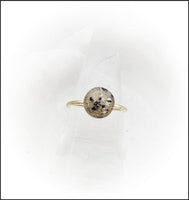 8mm Gold or Rose Gold Filled Cremation Ring