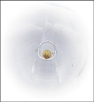 Sterling Silver Full Moon Karma Design Cremation Ring