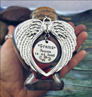 Flower Keepsake Jar