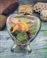 Flower Keepsake Jar