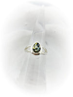 Sterling Silver Teardrop Cremation Ring