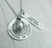 Cremation Jewelry - Homeruns in Heaven - Baseball Urn Key Ring - Urn Necklace or Keychain - Baseball Cremation Key chain - Childloss
