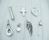 Cremation Urn Only - Chain and birthstone not included