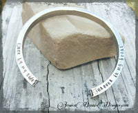 SALE! Cremation Bangle - Urn Bracelet - Personalized - Custom Urn Jewelry - Memorial Jewelry - Sympathy Gift  - Cremation Bracelet