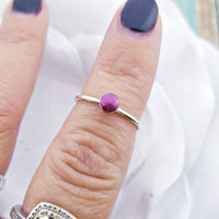 Sterling Silver 4mm Cremation Ring