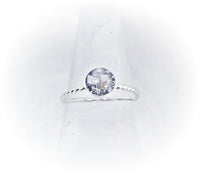 Sterling Silver 6mm Rope Cremation Ring