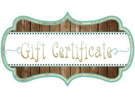 Gift Certificate