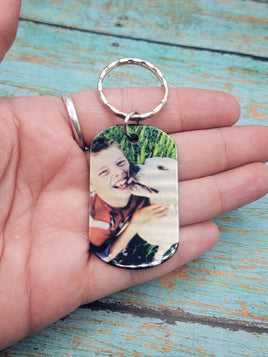 Photo Necklace or Keychain