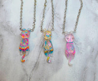 
              Hanging Around Cat Necklace
            