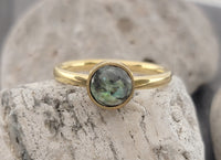 
              Green Iridescent Ring
            